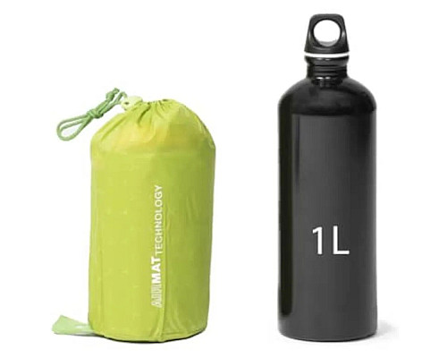 Килимок надувний Exped Ultra 1R LW Mummy 197х65 см, зелений