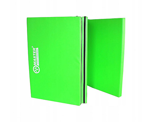 Мат гімнастичний MASTER MAS4A495, 180 x 90 x 5 см, зелений