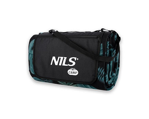 Килимок для пікніка NILS CAMP NC2222 200 х 200 см, чорно-зелений