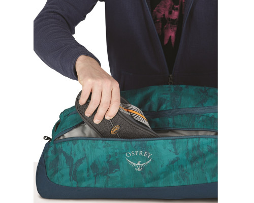 Сумка на колесах Osprey Daylite Carry-On Wheeled Duffel 40 - O/S - зелений