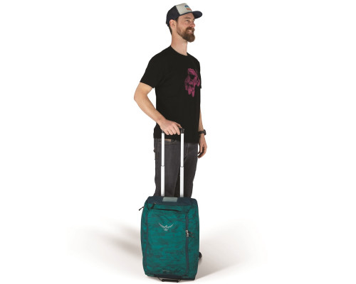 Сумка на колесах Osprey Daylite Carry-On Wheeled Duffel 40 - O/S - зелений