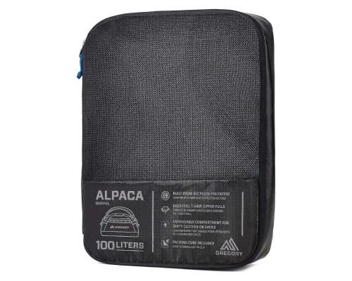 Cумка Gregory 100 л TECH DUFFELS ALPACA OBSID.BLCK 147932/0413