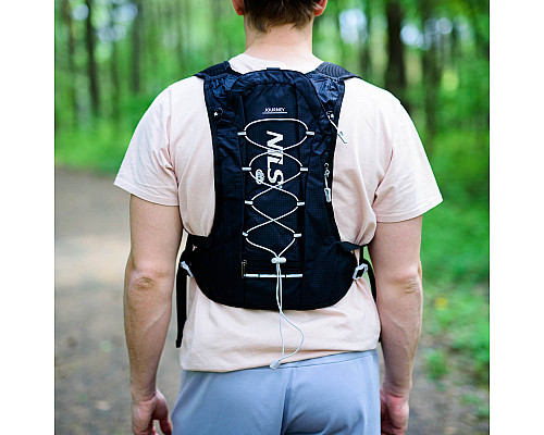 Рюкзак для бігу NILS CAMP NC1797 Journey 12л, чорний