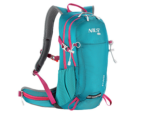 Рюкзак туристичний NILS CAMP NC1950 Caver 18 л, бірюзовий