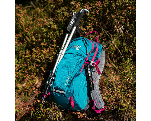 Рюкзак туристичний NILS CAMP NC1950 Caver 18 л, бірюзовий