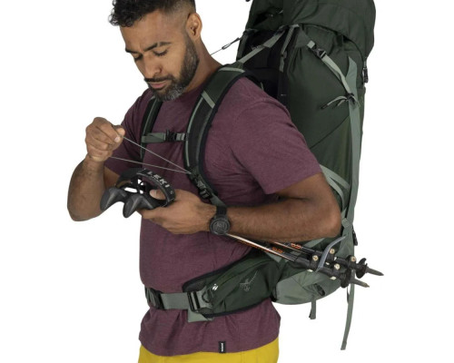 Рюкзак туристичний Osprey Talon 44 л L/XL - чорно-сірий