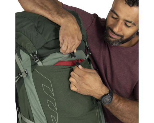 Рюкзак туристичний Osprey Talon 44 л L/XL - чорно-сірий