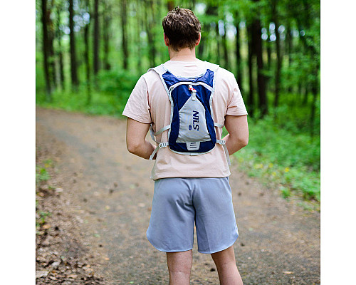 Рюкзак для бігу NILS CAMP NC1708 Tripper 10 л, сіро-синій