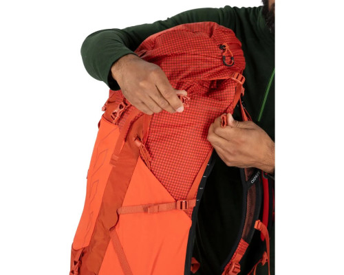 Рюкзак туристичний Osprey Talon Pro 40 л S/M - сірий