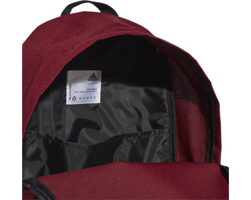 Рюкзак Adidas Classic BP 3S GD5650 - бордово-чорний Рюкзак Adidas Classic BP 3S GD5650 - бордово-чорний