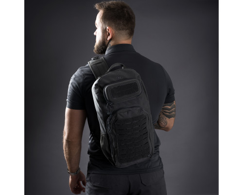 Рюкзак тактичний однолямковий Highlander Stoirm Gearslinger 12L - оливковий