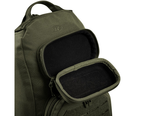 Рюкзак тактичний однолямковий Highlander Stoirm Gearslinger 12L - оливковий