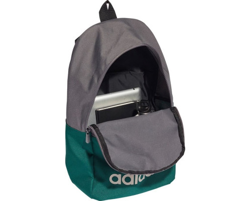 Рюкзак Adidas Linear Classic Da H34829 - сіро-зелений Рюкзак Adidas Linear Classic Da H34829 - сіро-зелений