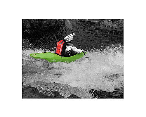 Герморюкзак OverBoard OB1157HVO-EU Pro-Vis Backpack 20 л - чорно-помаранчевий