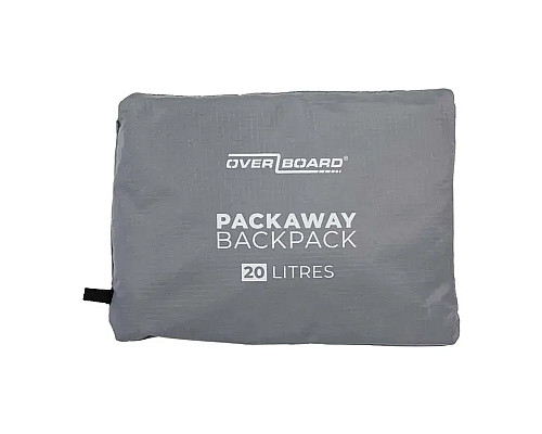 Рюкзак водонепроникний OverBoard OB1225GRY-EU 20 л - сірий