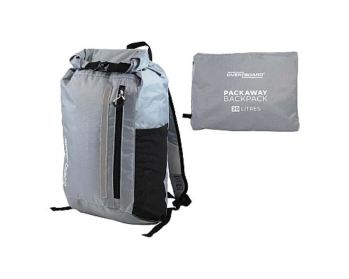 Рюкзак водонепроникний OverBoard OB1225GRY-EU 20 л - сірий