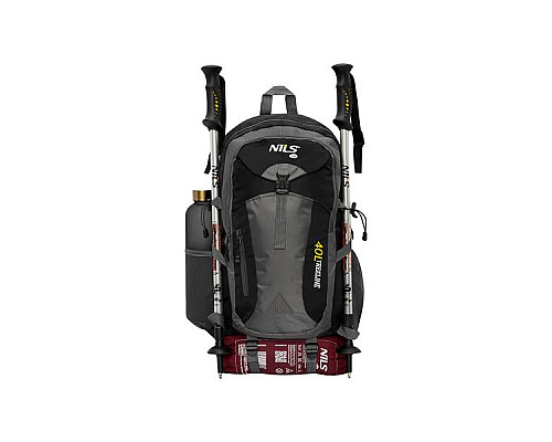 Туристичний рюкзак 40л NILS CAMP TREELINE NC1733 чорний