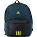 Шкільний міський спортивний рюкзак Adidas Classic Badge of Sport 3-Stripes turquoise IK5722