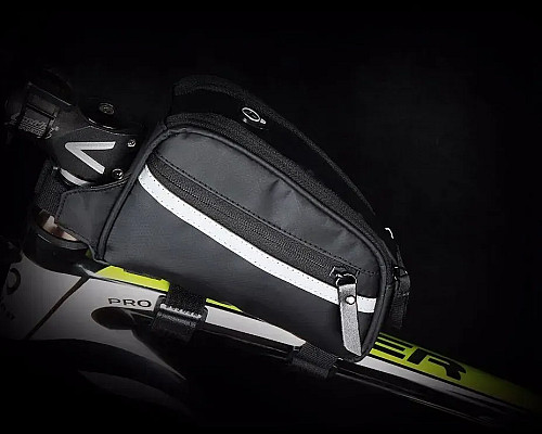 Сумка на раму Rhinowalk Top Tube T31 1.3 л, чорна