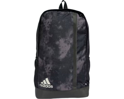 Шкільний спортивний рюкзак Adidas Urban Linear Graphic чорно-сірий IS3783