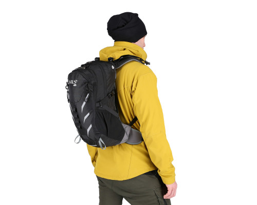 Рюкзак туристичний NC1942 BLACK GHOSTER 20L NILS CAMP