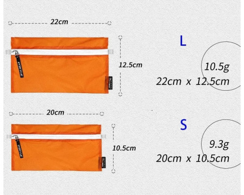 Косметичка ультралегка 3F UL Gear M, чорна