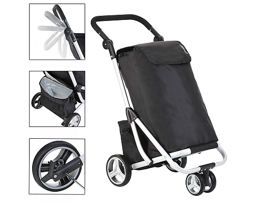 Сумка-візок ShoppingCruiser 3 Wheels Black (604349)