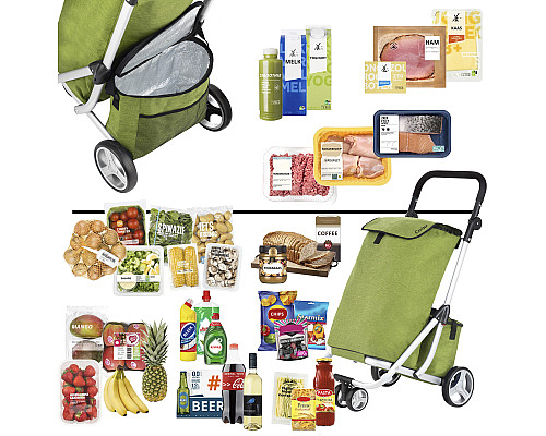 Сумка-візок ShoppingCruiser 3 Wheels Green (650071)