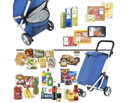 Сумка-візок ShoppingCruiser 3 Wheels Blue (650062)