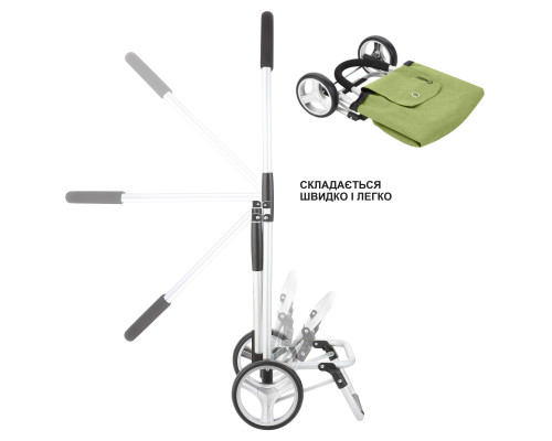 Cумка-візок ShoppingCruiser Foldable Green (650068)