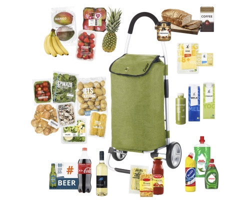 Cумка-візок ShoppingCruiser Foldable Green (650068)