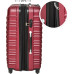 Набір валіз Tectake ABS 4 предмета - бордовий