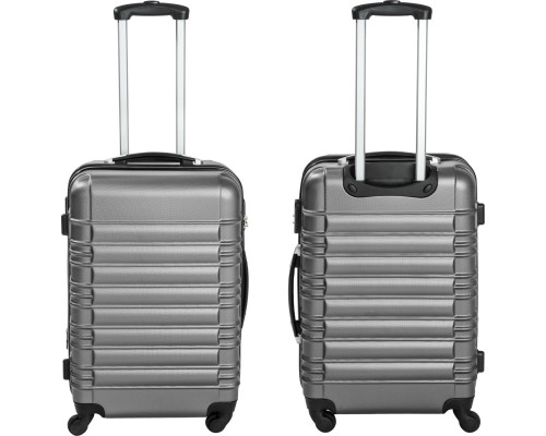 Набір валіз Tectake ABS 4 предмети - сірий