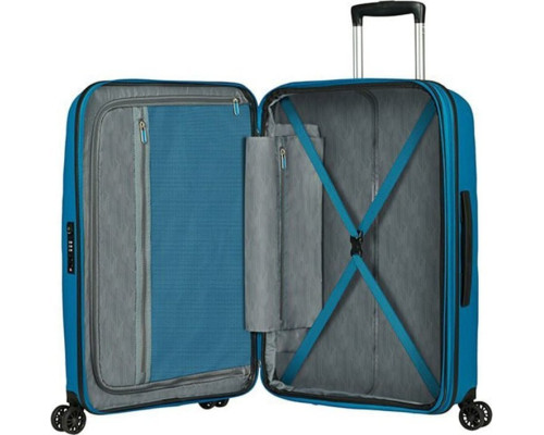 Валіза American Tourister Medium AMERICAN TOURISTER BON AIR DLX 134850 Синій