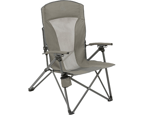 Стілець розкладний Highlander Balvenie Recliner Chair Charcoal (FUR099-CH)(Special Offer)