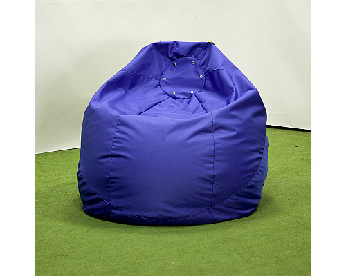 Безкаркасне крісло GreenGard Пуф, синє