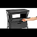 Шафа кемпінгова Outwell Bahamas Cabinet 80 × 44 × 80 см, чорний