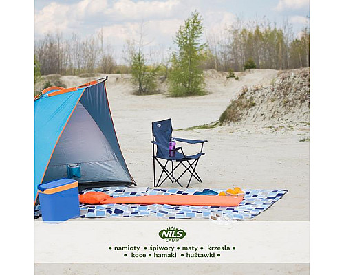 Крісло кемпінгове NILS CAMP NC3044, синє