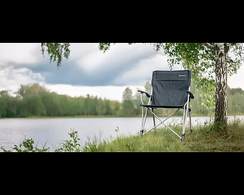 Крісло для кемпінгу Outwell Goya Black XL, чорне