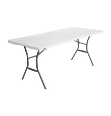 Складаний стіл Lifetime 183 CM (білий граніт) 80471