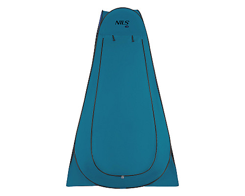 Намет санітарний NILS CAMP NC1706, 120 х 120 х 190 см, синьо-зелений