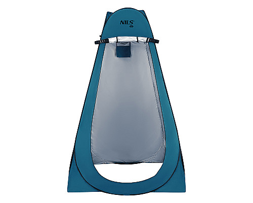 Намет санітарний NILS CAMP NC1706, 120 х 120 х 190 см, синьо-зелений