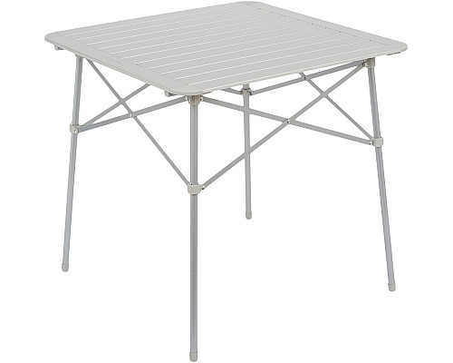 Стіл розкладний Highlander Aluminium Slat Folding Table Small FUR073, 70 x 70 x 70 см - сірий