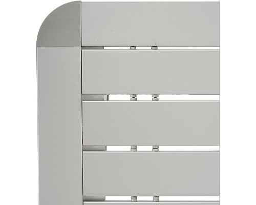 Стіл розкладний Highlander Aluminium Slat Folding Table Small FUR073, 70 x 70 x 70 см - сірий