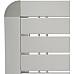Стіл розкладний Highlander Aluminium Slat Folding Table Small FUR073, 70 x 70 x 70 см - сірий