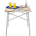 Стіл розкладний Highlander Aluminium Slat Folding Table Small FUR073, 70 x 70 x 70 см - сірий