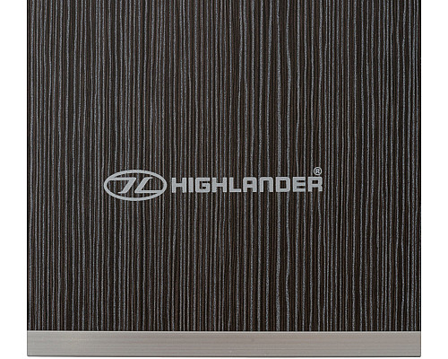 Стіл розкладний Highlander Compact Folding Table Double FUR077-GY, 70 x 120 x 60 см - сірий