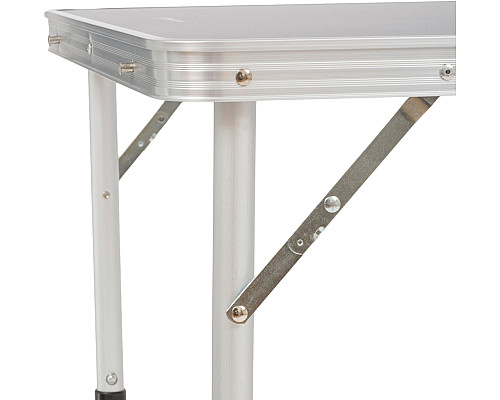 Стіл розкладний Highlander Compact Folding Table Double FUR077-GY, 70 x 120 x 60 см - сірий