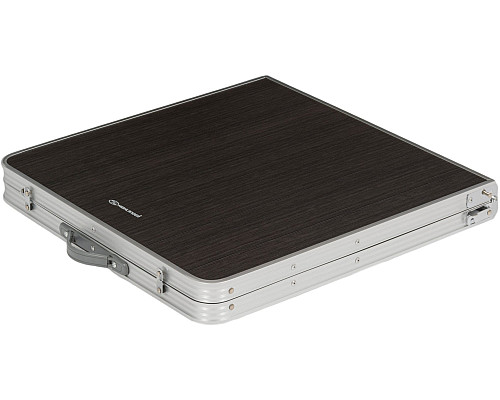 Стіл розкладний Highlander Compact Folding Table Double FUR077-GY, 70 x 120 x 60 см - сірий