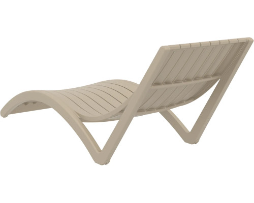 Шезлонг Siesta Slim, бежевий Шезлонг Siesta Slim, бежевий